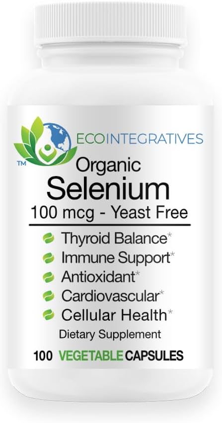 SE-100 100 mcg (100 Count) - Pure Selenium Yeast-Free Supports Immune, Cardiovascular ve Tiroid Sağlığı