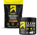 Yüzde 100 Whey proteini Toz, Chocolate Peanut Butter 2 lb vetine Monohidrat Toz, Unflavored 45 Hizmetler