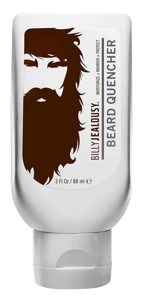 Billy Jealousy Beard Quencher, Nourishing ve The Moisturizer for Mane and Skin with Shea Butter, Reese Acids and Black Oat Seed, Fights Frizz, Relieves Itch ve Flakes, 3 Fl Oz