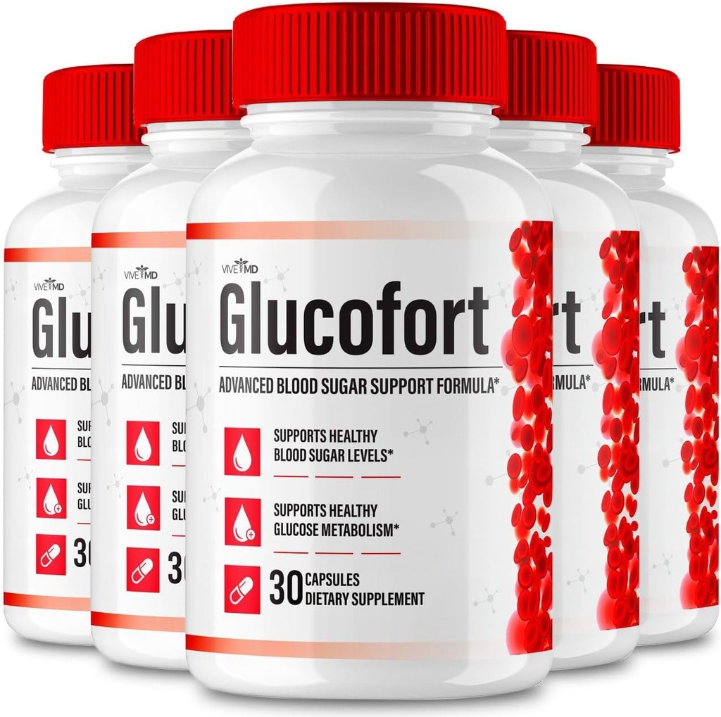 VIVE MD Glucofort Supplement Support Formula (150 Capsules)