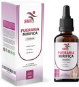 Pueraria Mirifica Drops | Premium Grade | Herbal Liquid Extract | Non-GMO, Organik, Vegan, Alkol Ücretsiz Tincture | 2 Fl Oz (60 ml)