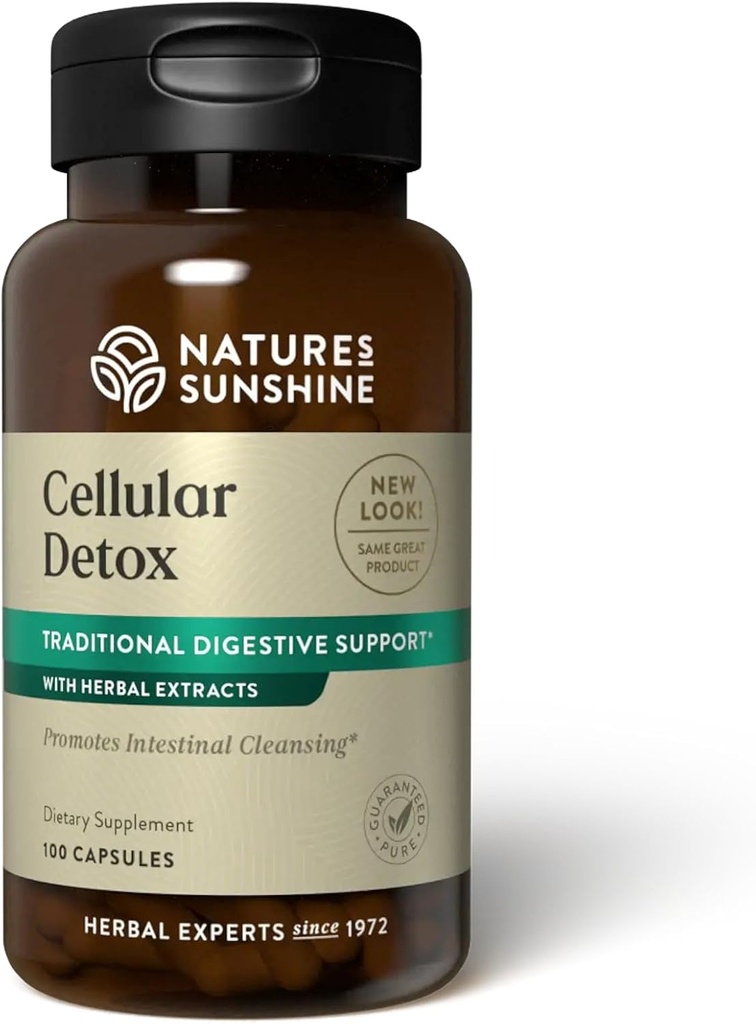 Nature's Sunshine Cellular Detox, 100 κάψουλες, Kosher 