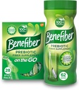 Benefiber Daily Prebiyotik Diyetary Fiber Supplement Toz Çelik Paketleri, 28 Sticks, 3.92 Ounces Every and Benefiber Daily Prebiyotik Diyetary Fiber Supplement Toz, 62 Hizmet / 8.7 Ey