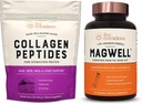 Canlı Bilinçli Collagen Peptides & MagEng çinko & Vitamin D3 | Saç, Skin, Nail ve Ortak Destek + Bone & Heart Health, Immune System Support