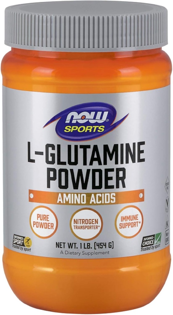 Now Foods L-Glutamine Pure Powder, 1-Pound