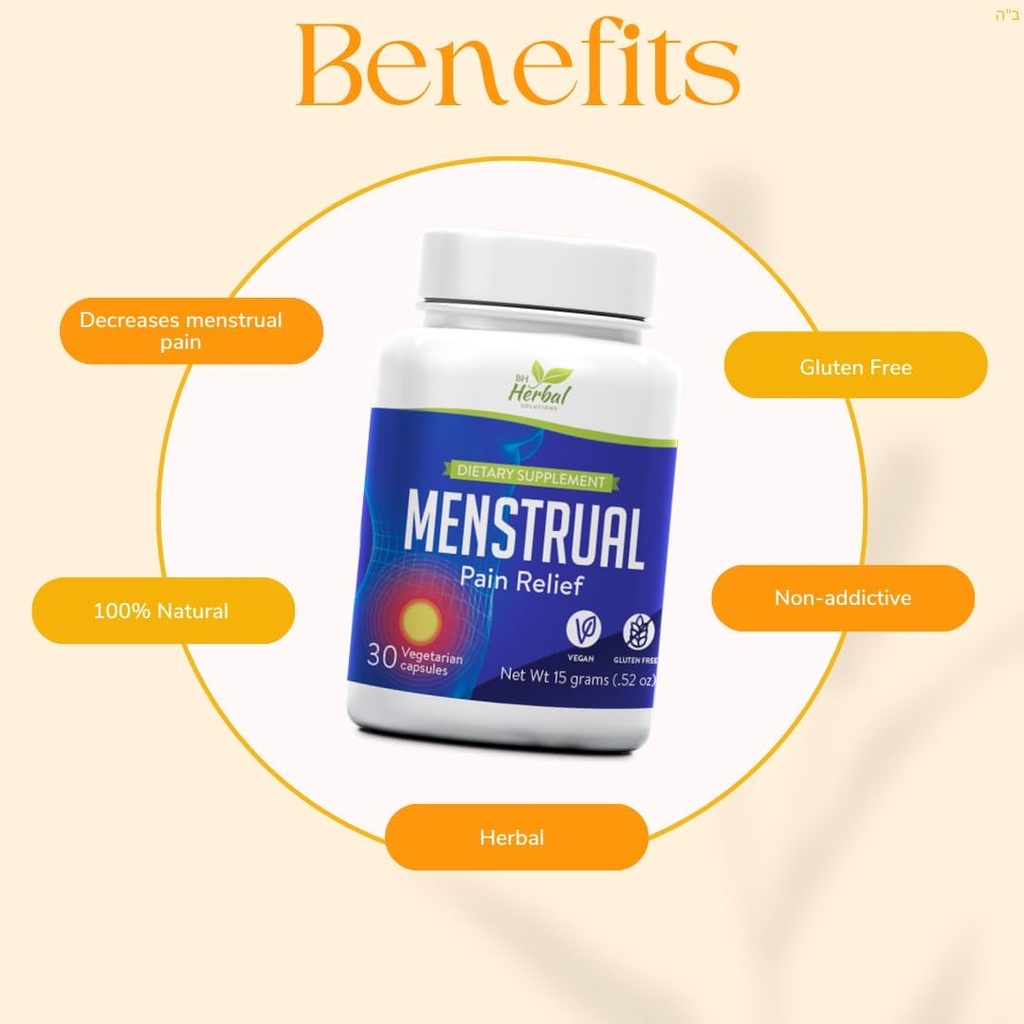 Εμμηνορρυσιακή Περίοδος Συμπτώματα Ανακούφιση - Προεμμηνορρυσιακό Cramps Relief - 100% Φυσικό και βοτανικό