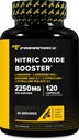 Primaforce Nitric Hoffman (2,250 mg, 120 Capsules) - Nitrik Çimento Boosting Mix for Pre-Workout and Post-Workout