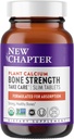 Yeni Bölüm Kalsiyum Tamamı - Bone Strength Organicuba with, Magnezyum D3+K2, Bone Health için 70+ Trace Minerals, Gluten Free, Easy to Swallow Slim Tabletleri - 270 Count