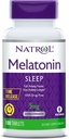Natrol Time-Release Melatonin 5 mg, Diyet Supplement for Restful Sleep *, 100 Tablet (Pack of 2), 200 Day Supply
