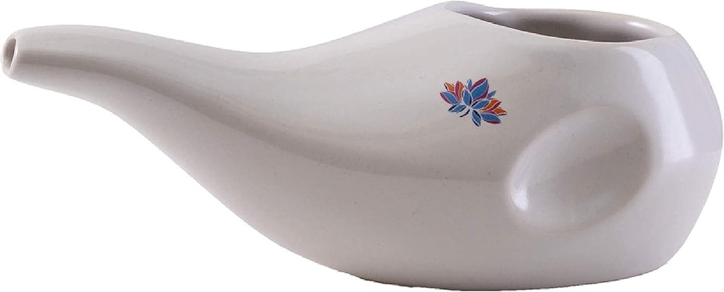 En İyi Film Seramik Neti Pot - Ergonomi Tasarımı ve El- Made, Dove White