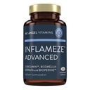 Mt. Angel Vitaminleri: Inflameze Advanced. Ortak Sağlık, Collagen Protection, Turmeric Supplement, 60 Capsules