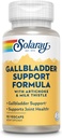 SOLARAY Gallbladder Support Formula | Sağlıklı Gallbladder & Liver Support | 30 Hizmet | 90 VegCaps