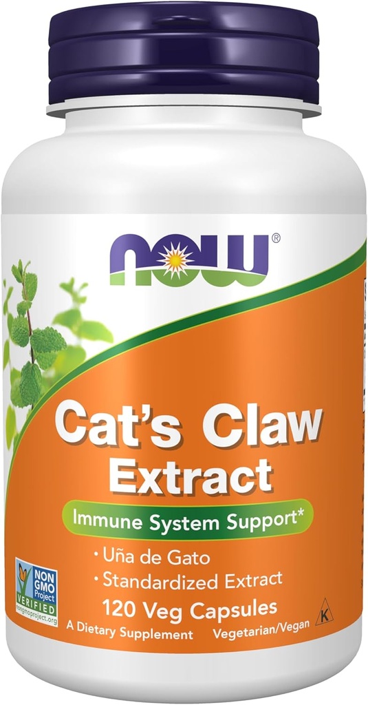 Şimdi Tamamlar, Cat's Claw Extract, 10:1 Yoğunluk, (1.5% Standardized Extract), 120 Veg Capsules