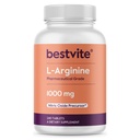 BESTVITE L-Arginine 1000 mg per Tablet (240 Tablet) - Farm Grade - Arginine HCl ile Karşılaştırmalı - Nitrik Çimento Precursor*