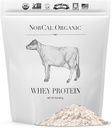 NorCal Organic Whey proteini | 100% Grass-Fed, USDA sertifikalı | Pure, Clean proteini Kuzey Kaliforniya Aile Çiftçilerinden Kaynaklandı | Unflavored | 2 Pound ( 1 paketi)