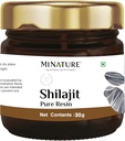 minature Pure Shilajitwear | Doğal kaynaklanmış Shilajit | 30 g (1.05 fl oz) | Contains Spoon | Over 80 Minerals, Amino Asits | Natural Source of Fulvic Acid