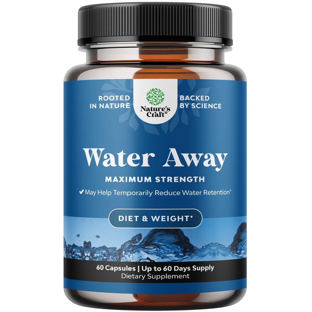 Doğal Diuretic Water Away Pills Vitamin B6 P Properties & Dandelion Root Extract Water Retention Anti-Bloating ve Swelling Capsules Kilo Kaybı Bio Sense tarafından Antioksit Green Tea ile Kadınlar ve Erkekler için Kilo kaybı