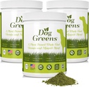 Superfood συμπλήρωμα για τα σκυλιά (12 oz) Βιολογικά συστατικά του ανθρώπου-Grade, Βιταμίνες, Ορυκτά, Αντιοξειδωτικά και Ίνες Πλούσια για Βέλτιστη Πέψη, γυαλιστερό παλτό και καλύτερη υγεία (3 Pack)