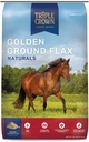 Triple Crown Golden Ground Flax, Atlar için Flax, Atlar için Flax, Omega 3 Equine Supplement, 25 lbs