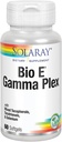 SOLARAY Bio E Gamma Plex | Doğal Tocopherol Mix ile Sağlıklı Antioksit Desteği | 60 Softgels, 30 Serv