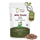 Organik Yol Tüm Süt Butle Tohumları (Silybum marianum) - Herbal Tea | Avrupa Wild-Harvest, Organik & Kosher sertifikalı, Vegan, GMO & Gluten Free, USDA sertifikalı, Origin - Alba (4 Oz)
