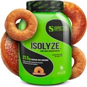 Tür Beslenme Isolyze Whey Protein Tozu, 100 Whey Isolate for Muscle Building, 27.5g Protein Per Scoop, No Sugar & Low Fat (Cinnamon Donut, 44 Hizmet)