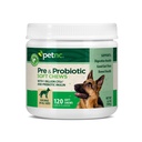 PetNC Natural Care Liver Flavor,Cheese Pre & Probiyotik Soft Chews for Dog 120 ct (Pack of 1) (Package May Vary)