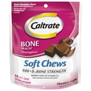 Caltrate Soft Chews 600 Plus D3 Macau Vitamin D Supplement, Chocolate Truffle - 60 Count(Packating May Vary)