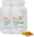 Ultimate Multivitamin: Vegan, Iron Free, Προωθεί ισχυρότερη μαλλιά, δέρμα, & νύχια και βελτιώνει την αντιοξειδωτική & ενέργεια με καλύτερο ύπνο & λιγότερο άγχος (πακέτο των δύο - 360 κάψουλες)