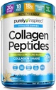 Purely Inspired Collagen Toz Collagen, Toz | Kadınlar ve Erkekler için Collagen Supplements | Biotin ile Collagen Protein Toz | Vanilla, 1.15 lbs (23 hizmet)