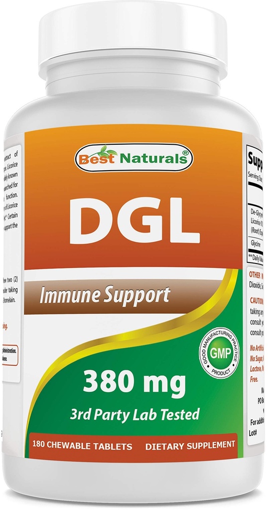 En İyi Doğallar DGL Chewable 380 mg 180 Tablet