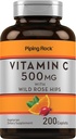 Piping Rock Βιταμίνη C 500mg 