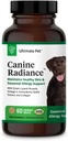 ULTIMATE PET NUTRITION Canine Hairce Skin Alerji Desteği Köpekler için Tamam, Omega-3 Skin Hydration, Antioksis to prevent Itching andBoost Coat, 60 Chewable Tabletler