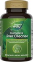 Nature's Way Complete Liver Cleanse, Body's Detoxification Processes* ile Süt Butle, B-Vitamins, Platinum Acid Liver Mix, 84 Capsules (Package May Vary)