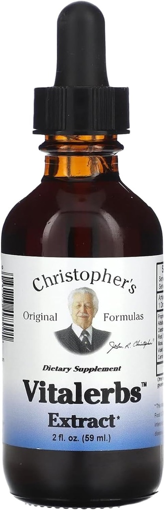 Christopher'ın Orijinal Formulas Vitaler Türleme, Nutrient-Rich Herbal Supplement, 2 oz