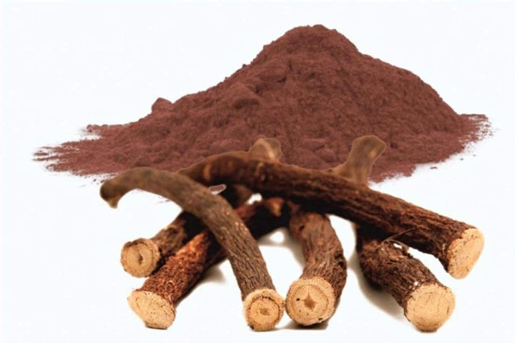 Manjistha Root Powder - Jar Pack - 100 G - Majeeth - Indian Madder,Manjistha Powder for Skin Care & Hair Care