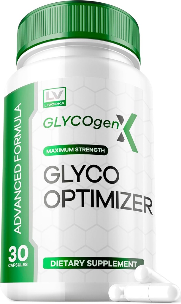 LIVORKA 1 Pack - Glycogen X Glyco Optimazer, Glyco X Optimizer Glycogen, GlycogenX, Glycogen X, Glycogen X, Glycogen X, Glycogen
