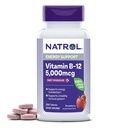 Natrol Vitamin B12 5.000 mcg, Fast Dissolve Vitamin B12 Supplement Sağlıklı Nervous Sistem ve Enerji Metabolism, 200 Tablet, 200 Günlük Supply 200 Günlük Supply