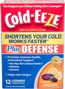 Cold-EEZE Plus Defense Cold-Shortening Lozenges, 12 Kont, Cold Remedy, Citrus with Elder Flavor