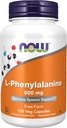 NOW Τρόφιμα L-Φαινυλαλανίνη 500mg, 120 Καψάκια (Pack of 2)