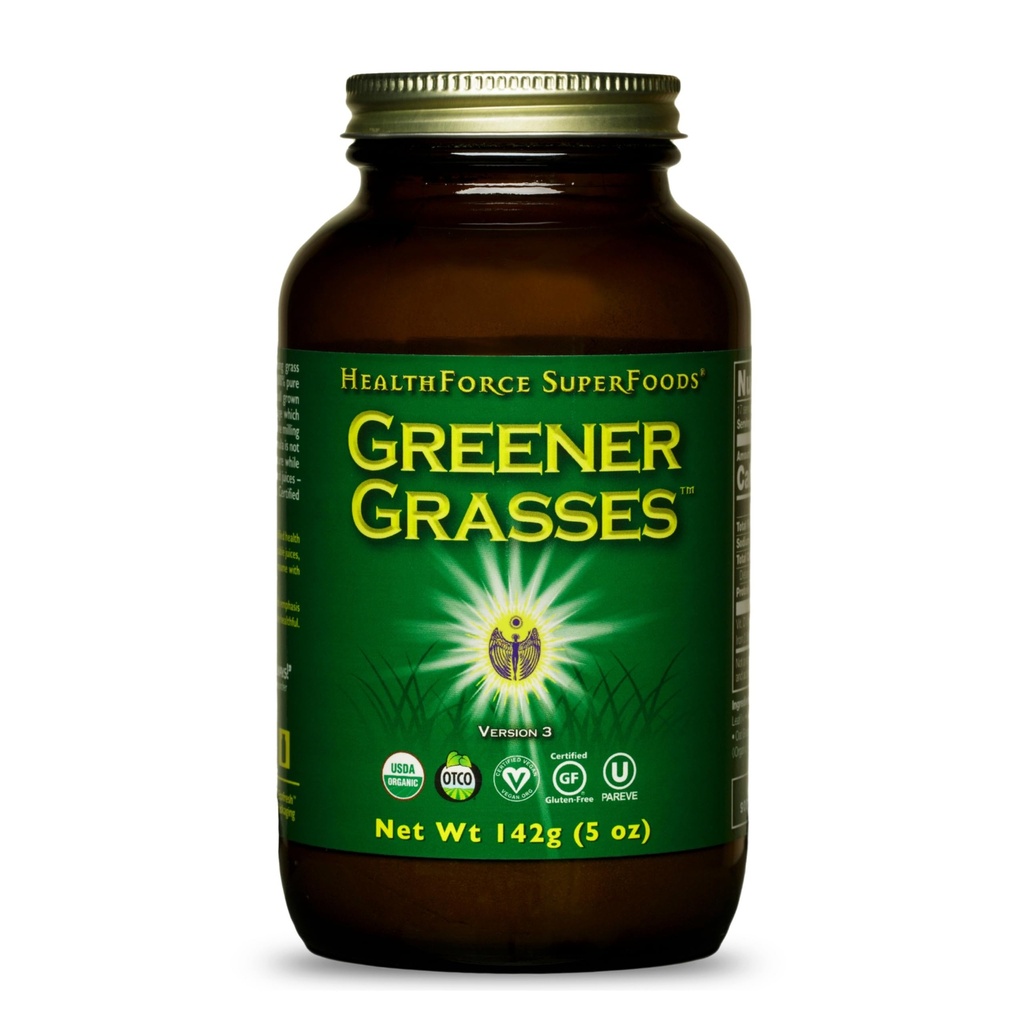 HealthForce SuperFoods Greener Grasses - 5 Oz Toz