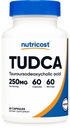Nutricost Tudca 250mg, 60 Capsules (Tauroursodeoxycholic Acid) - Premium Quality