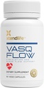 Xtendlife VasQFlow Nitric Hoffman - Circulation, Blood Flow, Heart & Muscle Support- with Red Spinach Extract & Aged Garlic - 1 Moon Supply (90 Count)