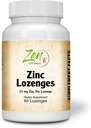 Zen Supplements - 15 Mg Immune Support Antioksi Supplement & Great Tasting Çinko 60-Lozenge