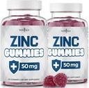 NEW AGE çinko Gummies - 2 Pack - 50 mg High Immune ATM çinko Supplement, Immune Defense, Güçlü Doğal Antioksi, Non-GMO - by New Age, 120 Count