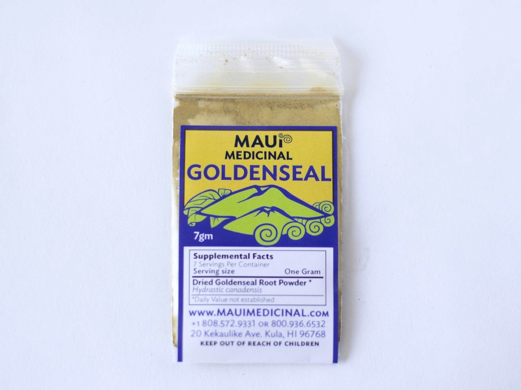 Goldenseal Root Toz 7gm = 1/4 oz. **USA Grown & Packaged**