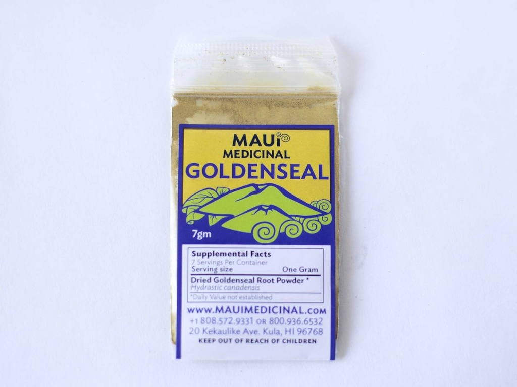 Goldenseal Root Toz 7gm = 1/4 oz. **USA Grown & Packaged**