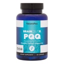 Natures Plus Brainceutix PQ - 60 Vegan Capsules - Memory, Clarity & Brain Power - Geliştirilmiş Enerji, Anti-Aging - Pyrroloquinoline Quinone (PQ) - Vegetarian, Gluten-Free - 30 Hizmet