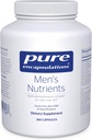 Pure Encapsulations Men's Nutrients - Multivitamin Mineral Supplement to Support Energy, Endurance & Stamina in Men Over 40* - Vitamin D, C & Trace Minerals - 360 Capsules