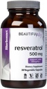 Bluebonnet Nutrition Beautiful Ally Resveratrol 500mg, Protect Skin Integrity*, Non-GMO, Vegan, Gluten-Free, Soy-Free, Dairy-Free, 30 Vegetable Capsules, 30 Servings